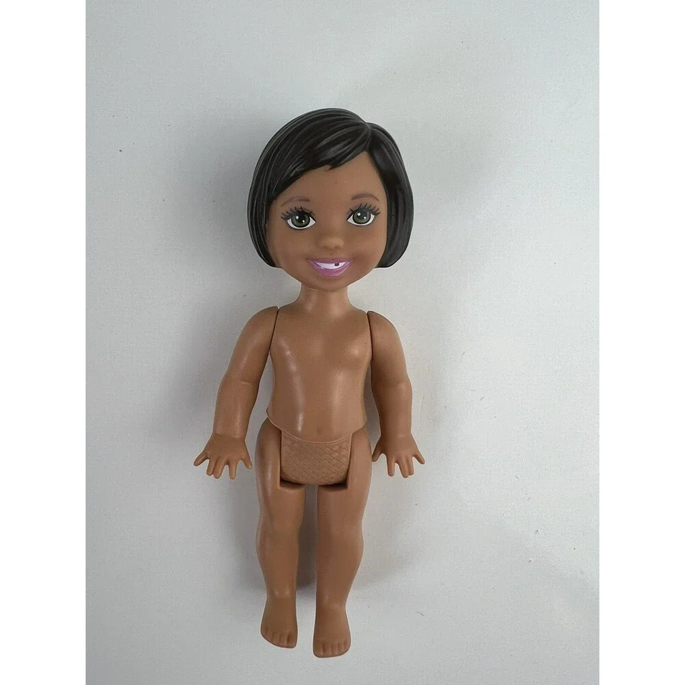 Barbie Skipper Babysitters Inc Toddler Doll Dark Brown Hair & Eyes Mattel 1994